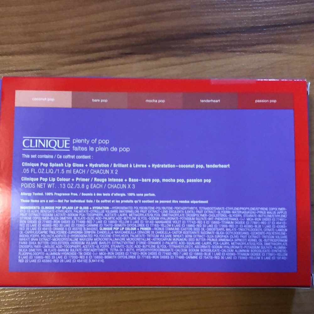 Clinique plenty of pop lip set - Picture 2 of 4